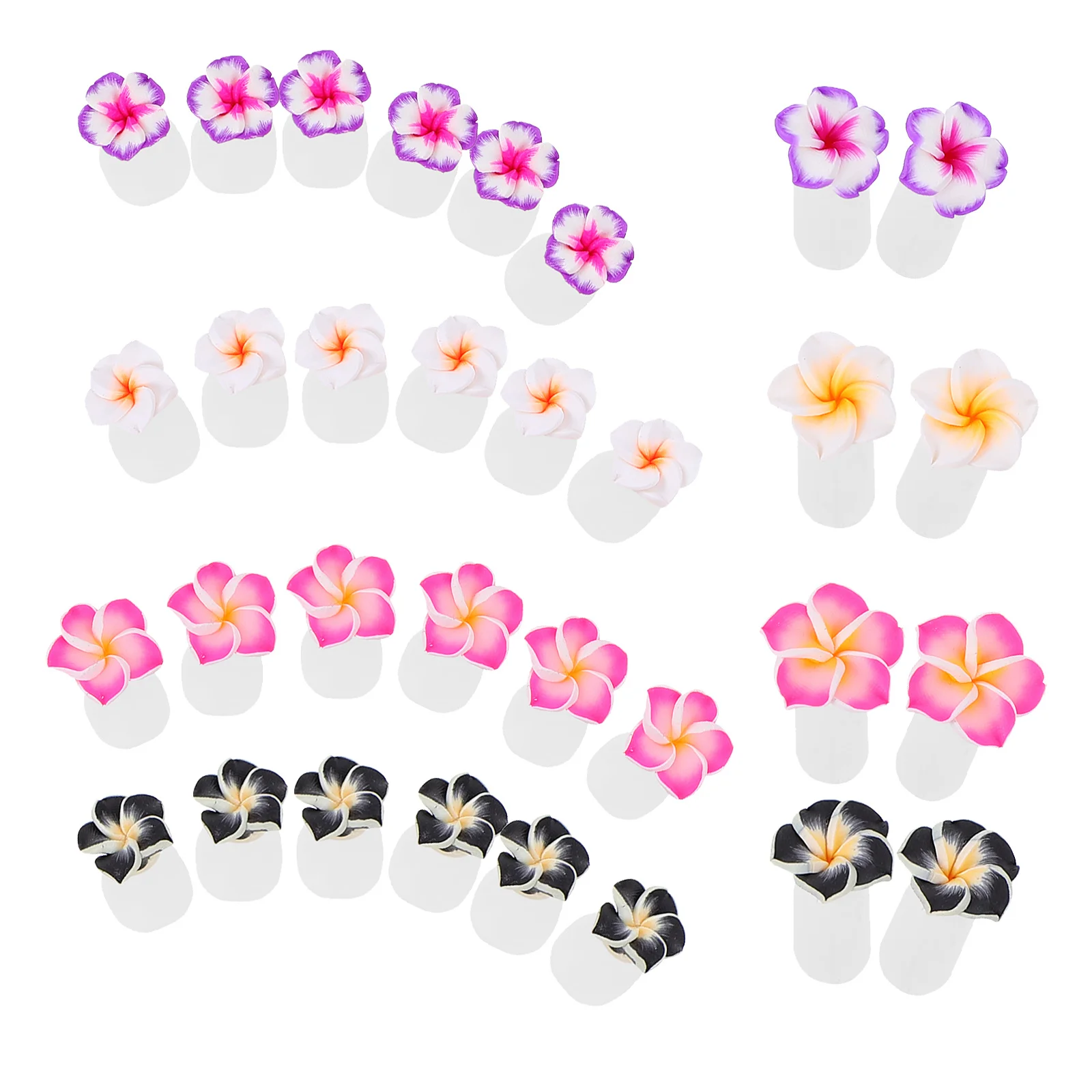 

32 шт., разделители для пальцев ног, силиконовые прокладки для педикюра, защита лака для ногтей, многоразовые разделители для ног, инструмент, принадлежности для маникюрного салона