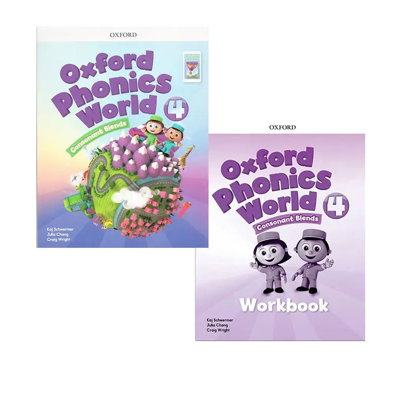 Oxford Phonics Textbook 10 Books English Teaching Learning Books for Children Workbooks English Textbooks