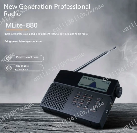 For MLite-880  Mini Portable Radio  Single Sideband Air Band Aviation Receiver