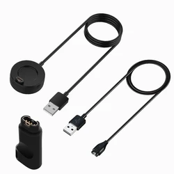 USB Charger Cable For Garmin Fenix 8/7/7X/6/6X Pro instinct 2X Vivomove 3/3S Venu 2/2S/SQ Vivoactive 5/4/4S 965 955 265 255 245