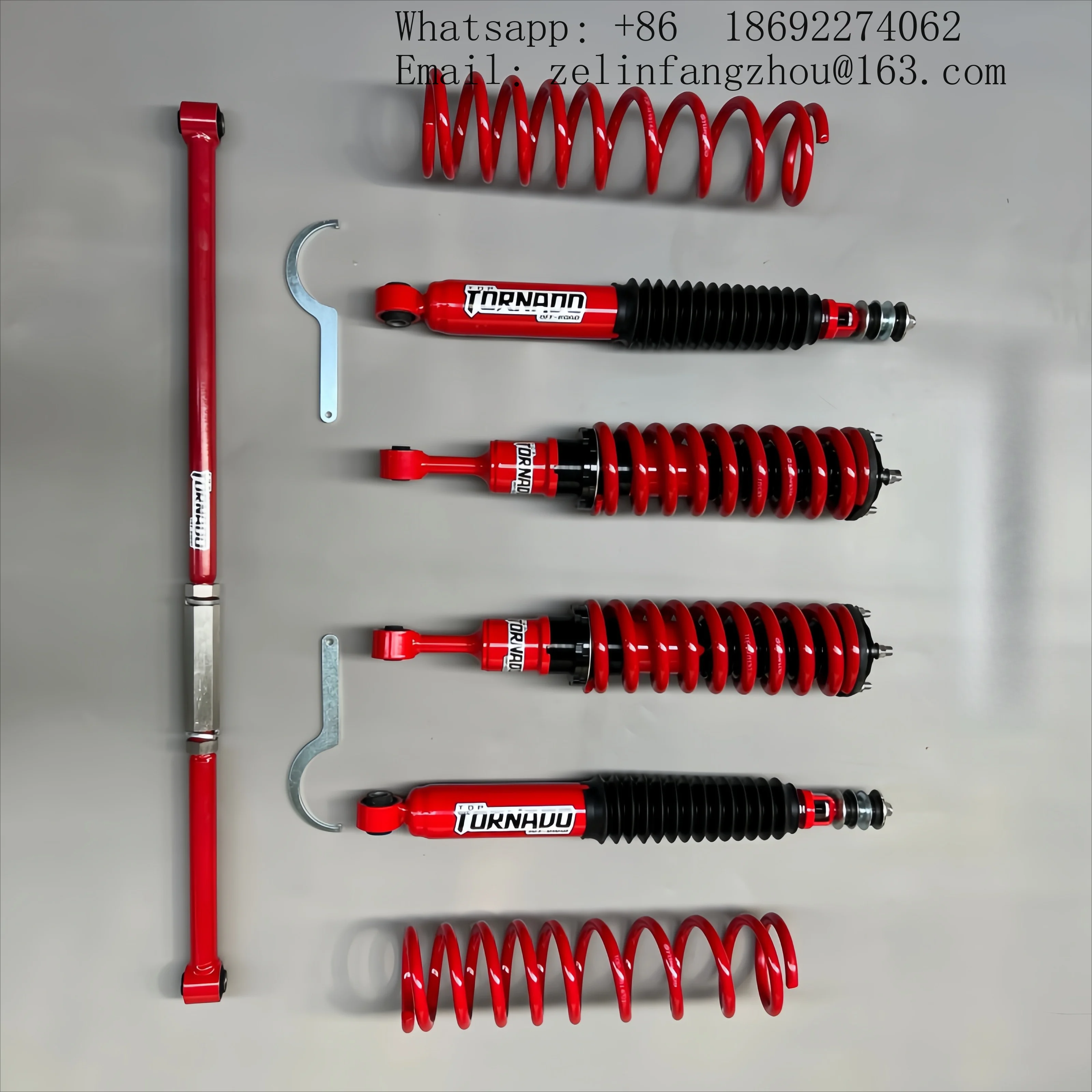 2 Inch Heavy Duty Off Road Suspension Lift Kit Pro for Toyota Fortuner Big Bore Shock Absorber 4x4 SUV Upgrade