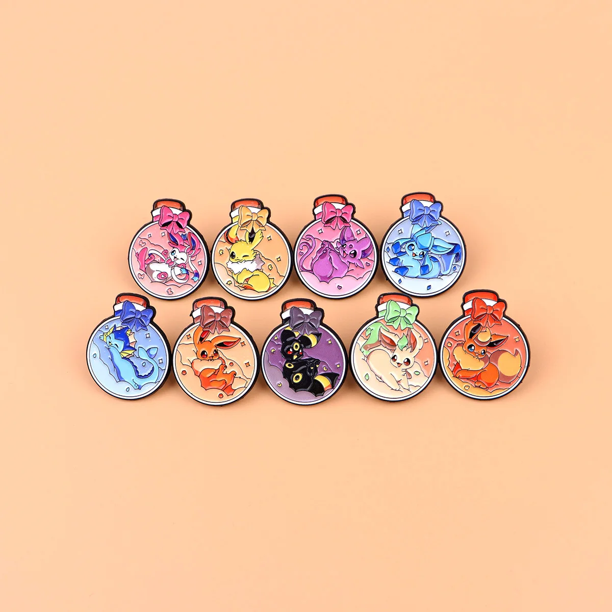 Kawaii Enamel Pins Cute Brooches Cartoon Badges for Backpacks Jackets Hats Jewelry Collection Gifts Cosplay Accessories view 5