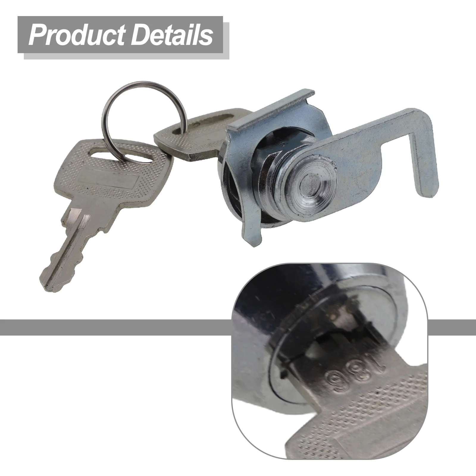 Cash Drawer Lock Cam Lock With Quick Clip For Cash Drawer Locker Metal Cabinet Flight Box Lock For Terminal Equipment Cabinets