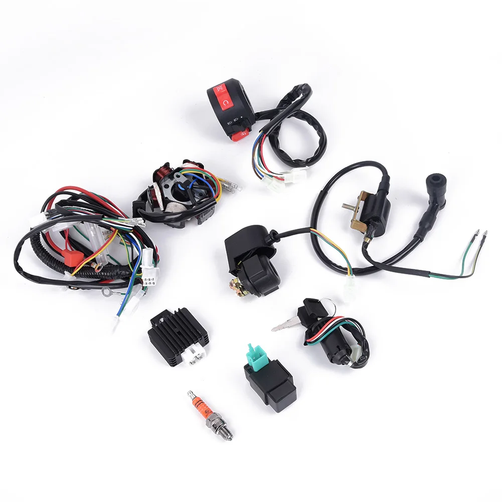 5 pins Engine kit 50CC-125CC Accessories Harness Ignition Replacement Set Stator Complete Pole Wiring Portable