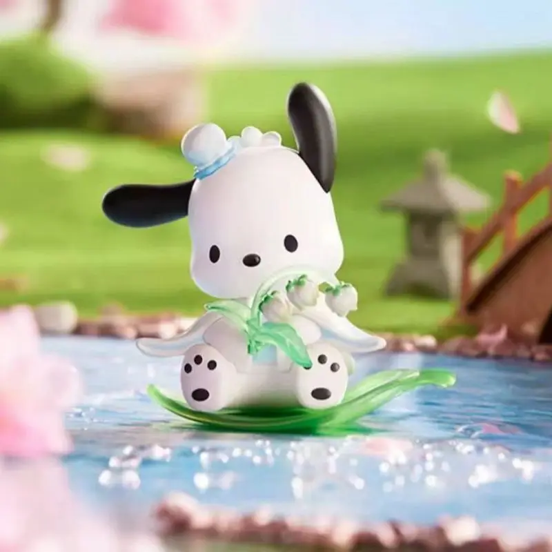 Sanrio Cieco Scatola Nuovo Rima Fiore Vestiti Borsa Mistero Kuromi Pochacco Cinnamoroll Carino Melodia Action Figure Regalo A Sorpresa