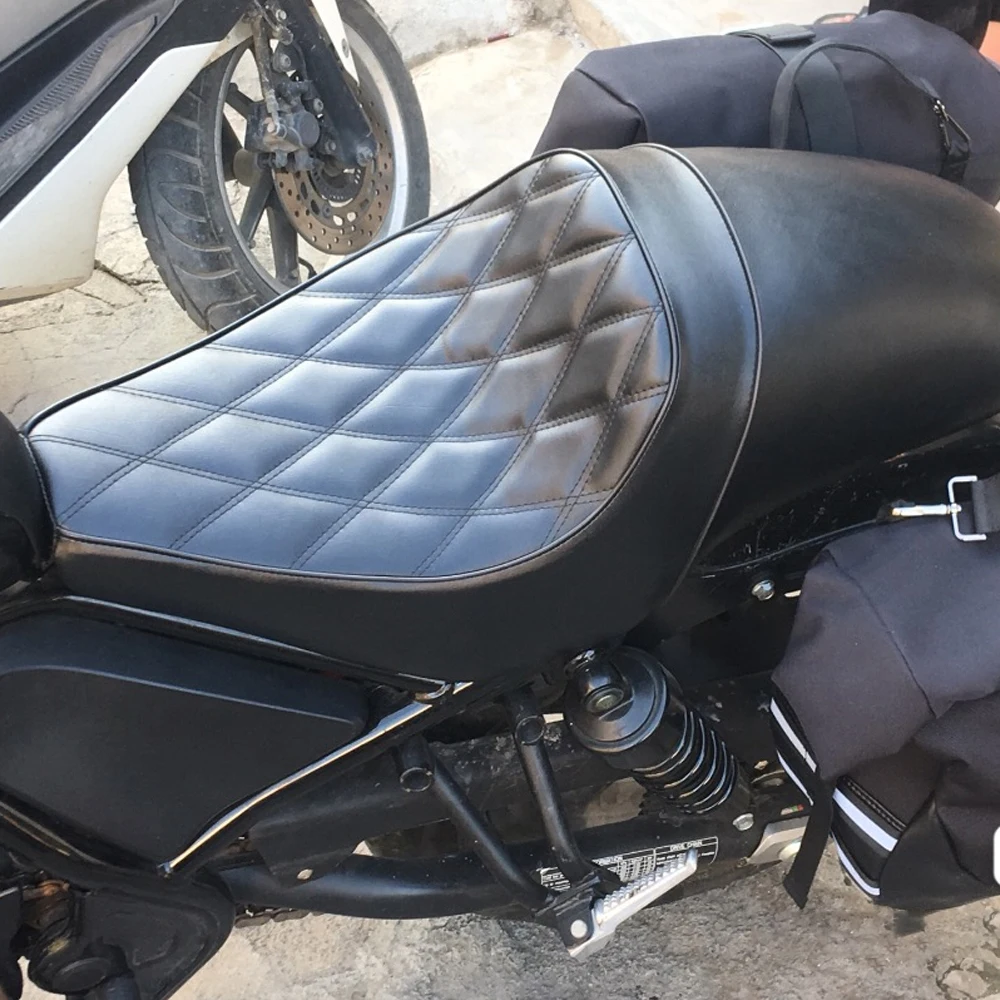 Motorcycle Rider Solo Seats Driver Low Saddle Comfort Pillion Fits For Honda Rebel 300 500 CMX300 CMX500 CM500 CM300 2017-2025
