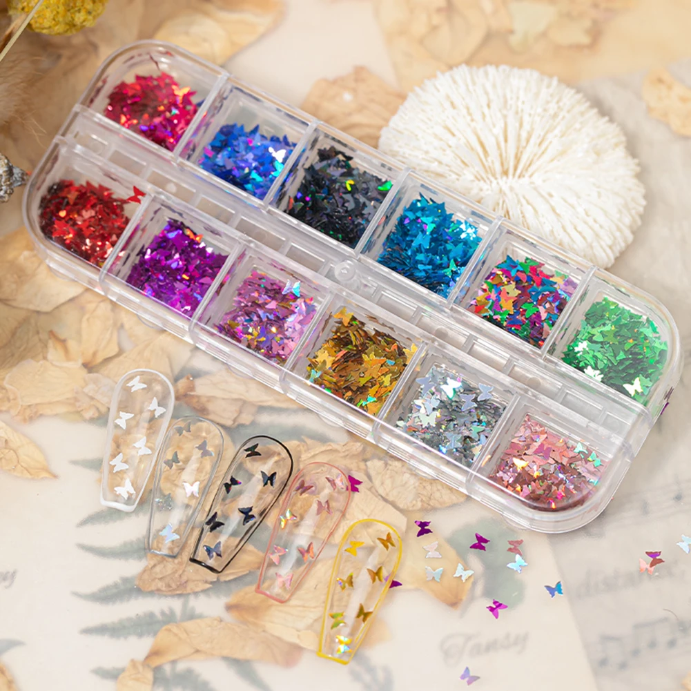 12 Grids Home Storage Holder Display Container Compartments Jewelry Clear Organizer Embroidery Diamond Painting Box