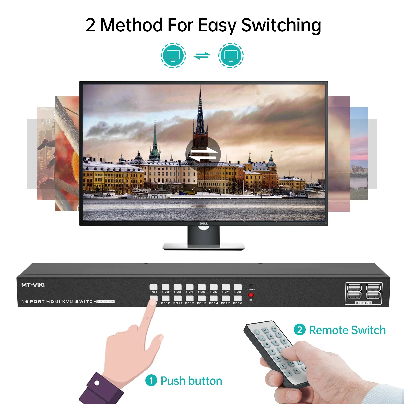 2025 16 Port Kvm Sw…
