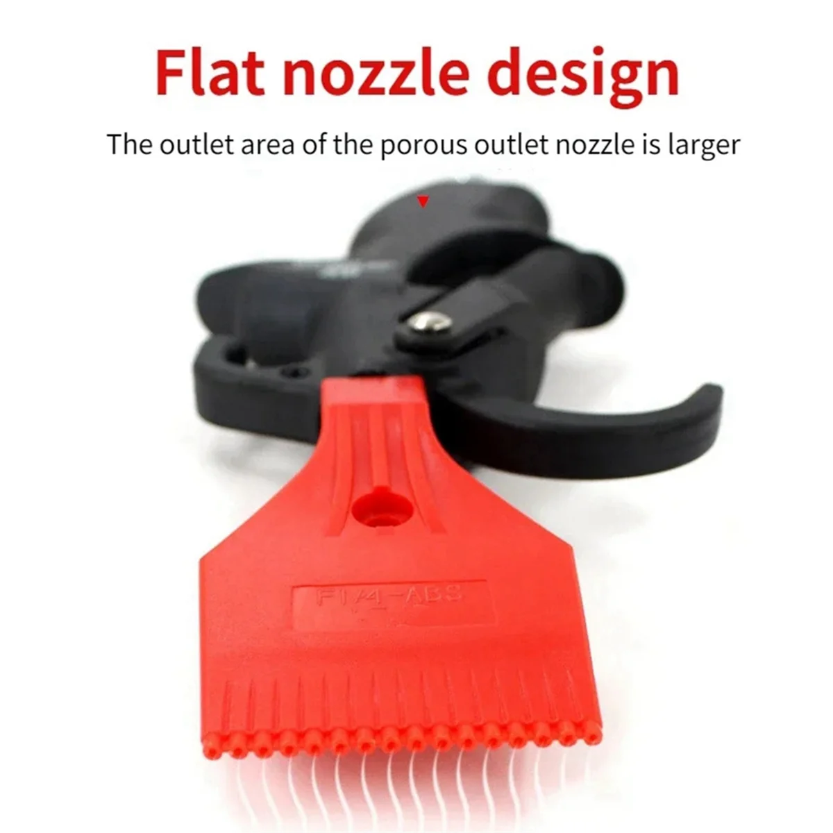 Herramienta neumática de soplado de aire para coche, herramienta de limpieza de polvo, plumero de aire ABS, pulverizador de cepillo de aire Flexible para lavadora de coche