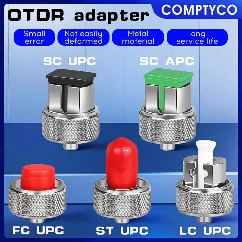 OTDR Adapter Optical Time Domain Reflectometer Conversion Head Fiber Optic Connector Interface SC/UPC/APC FC/UPC ST/UPC LC/UPC