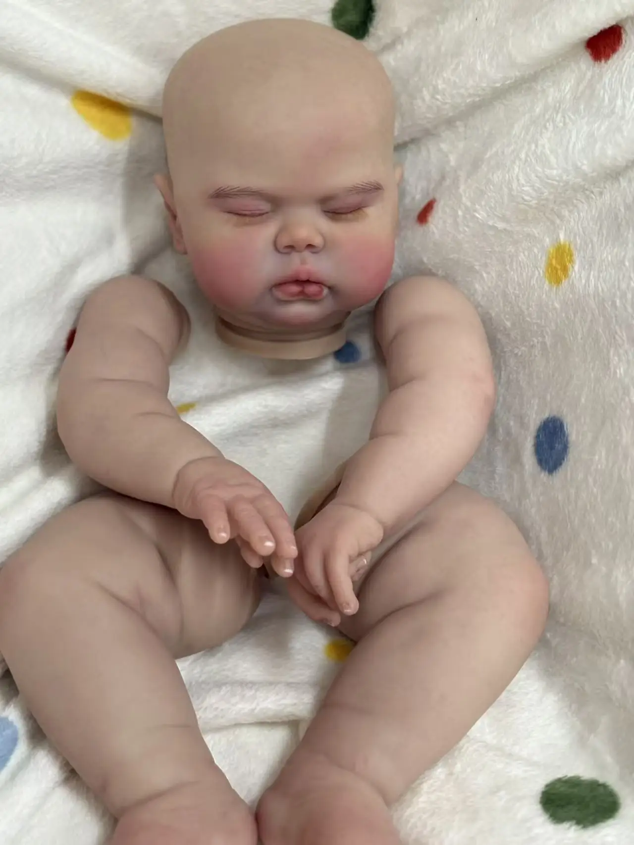 

FBBD индивидуальная ограниченная поставка 25 дюймов Reborn Baby Pickle окрашенный комплект DIY часть с тканевым корпусом Рождественский подарок