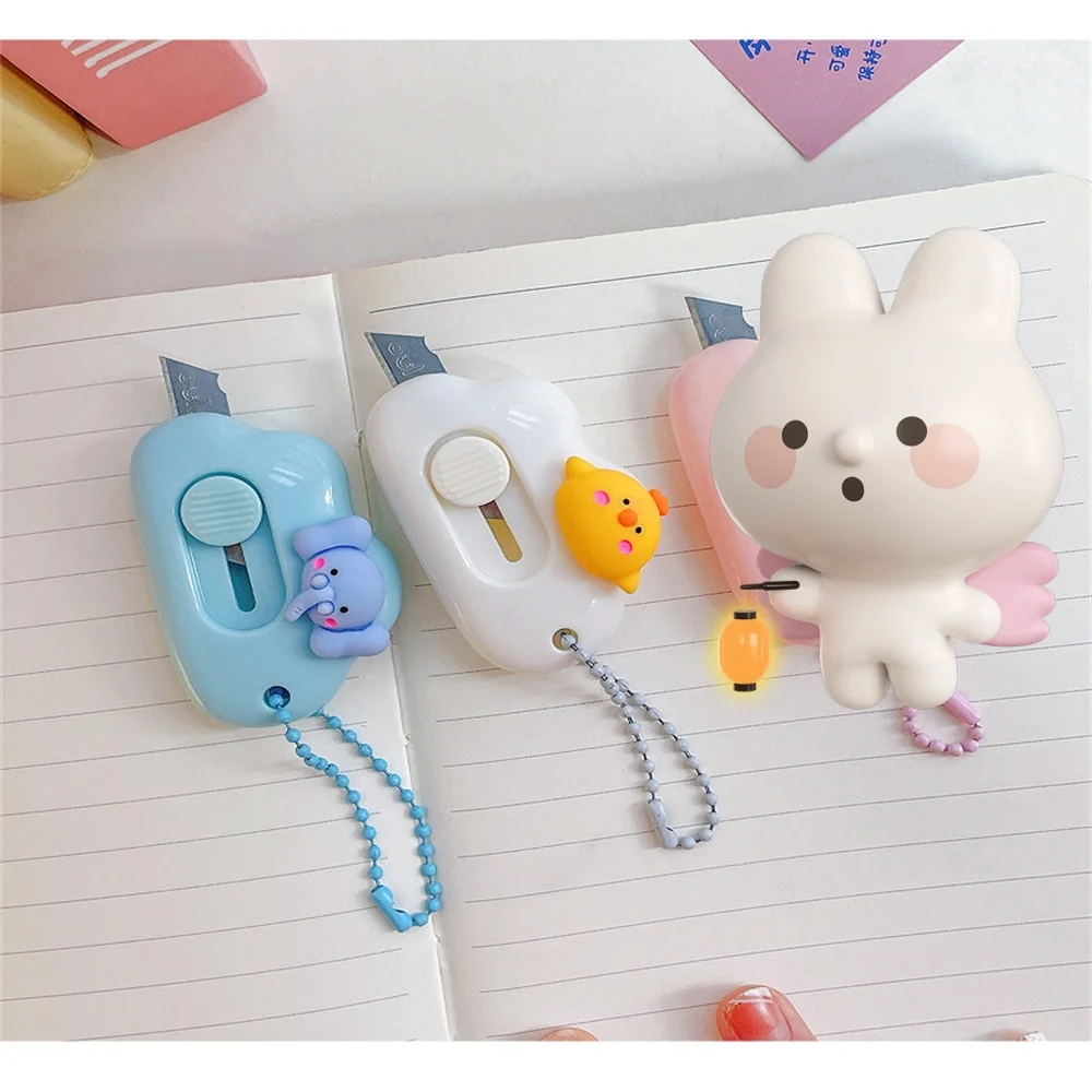 Cloud-Shape Mini Portable Utility Knife Cute Animal Box Opener Paper Cutting Hand Account Tool Express Envelope Opening Knife