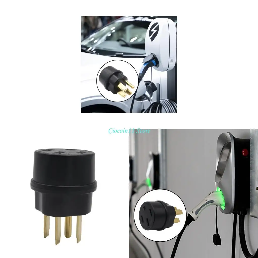 

Y1UB Professional Heavy Duty 50 Amp 250V Plug for Electric Vehicle Chargers Dryers Generators Cooking Equipment