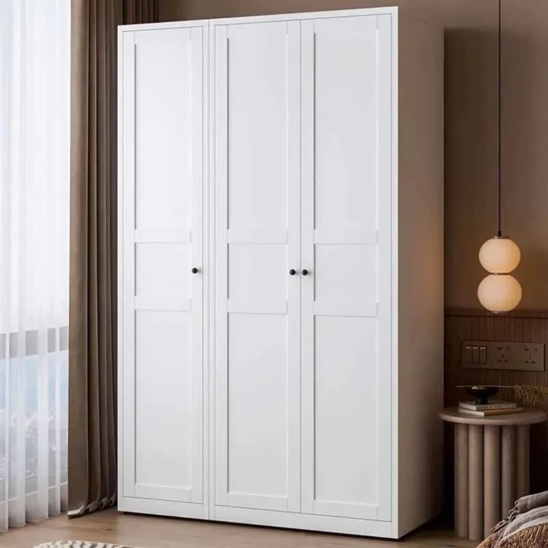 White European Wardrobe Wooden Luxury Queen Size Wardrobe Organizer Waterproof Parfume Szafa Tekstylna Na Furniture For Bedroom