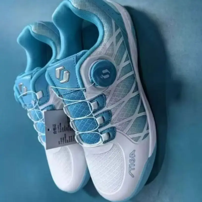 Лидер продаж 2025, мужская и женская обувь для бадминтона, обувь для настольного тенниса с быстрой шнуровкой, унисекс, обувь высшего качества для двора, размер 36-45 для пар