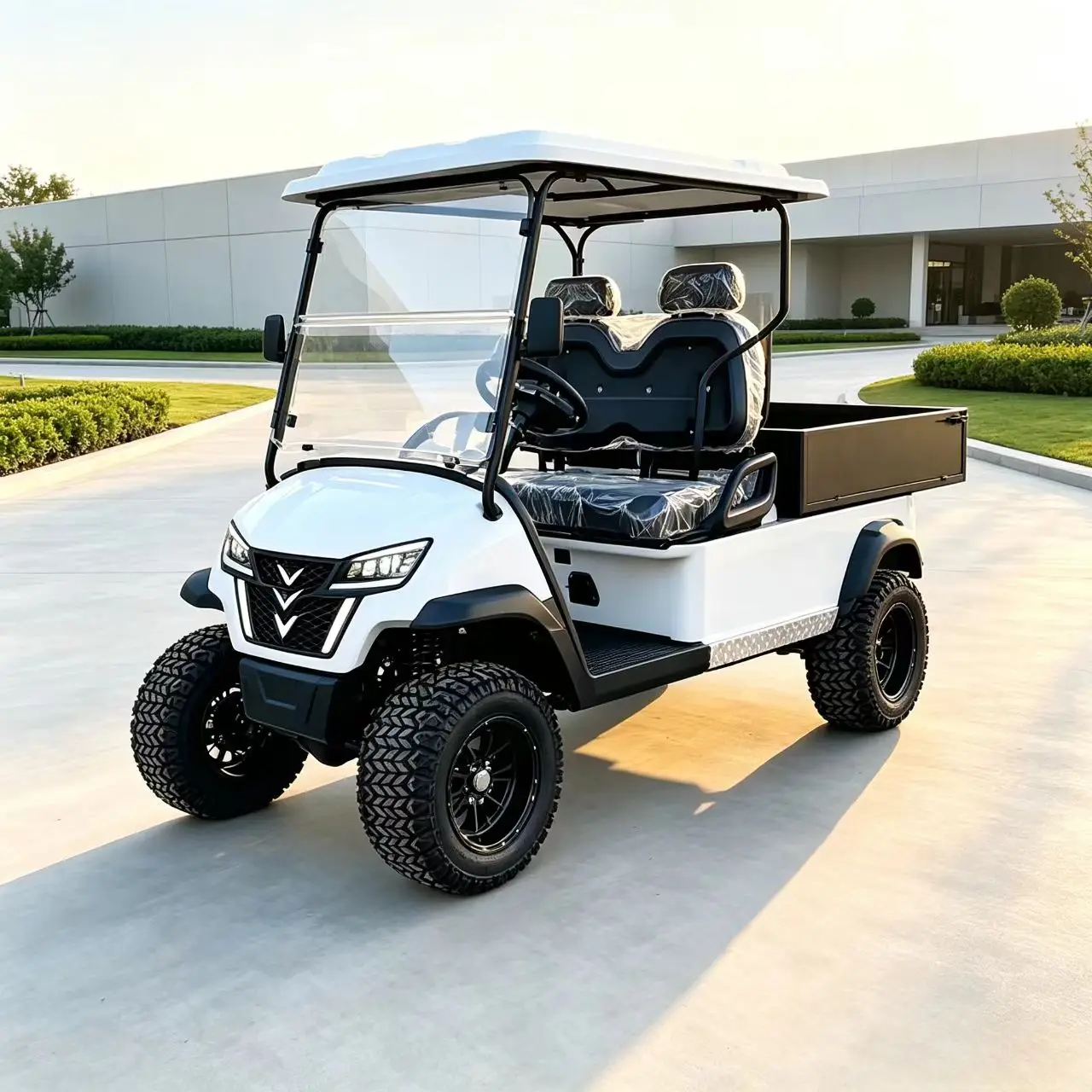 China MMC 48/60/72V Lithium Battery with Back Box Golf Car 2/ 4 /6/8 Seater 5000W/7000W Sightseeing r Electric Golf Cart