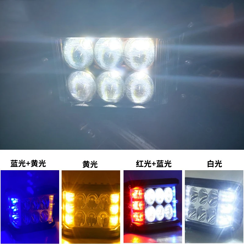 High Power Work Lights Truck 90W LED Headlights Retrofitting off-road Daytime Running Car Light for Wrangler Car Lights