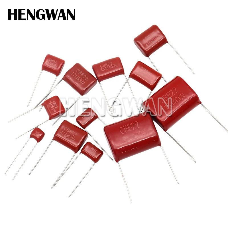 10PCS 63V 100V 250V 400V 450V 630V 2000V CBB Polypropylen film kondensator 101 103 104 105 125J 221 222 223 224 225 332 333 334