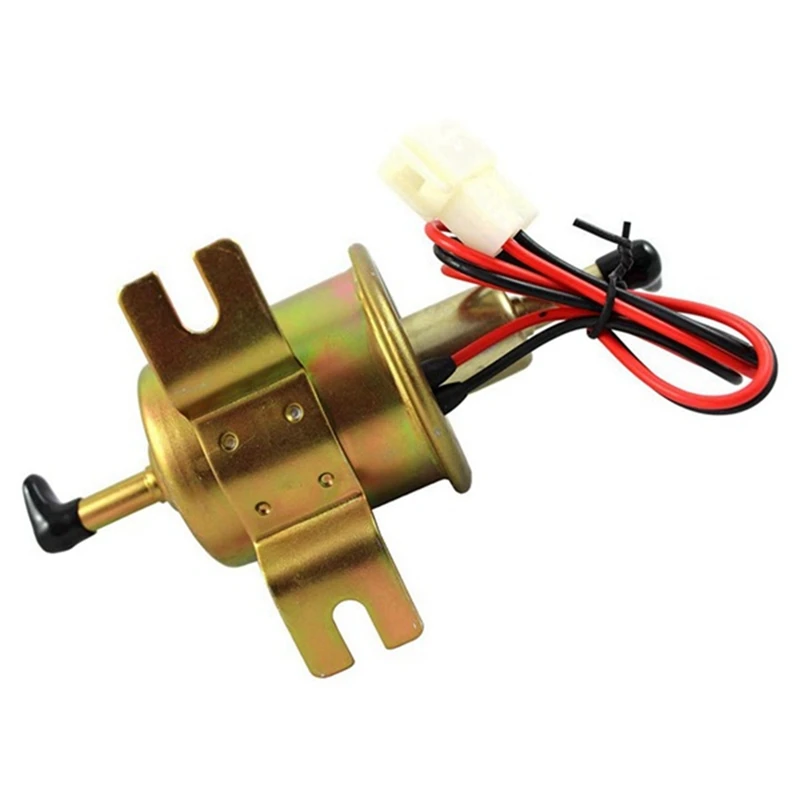 HEP-02A Universal 12V Fuel Pump Electric Gas Low Pressure Crude Oil Pump