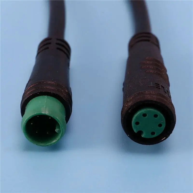 A74K Ebike Display Cable 5 Pin for Bafang BBS01 BBS02 BBSHD Mid Motor Extension Connector 80cm