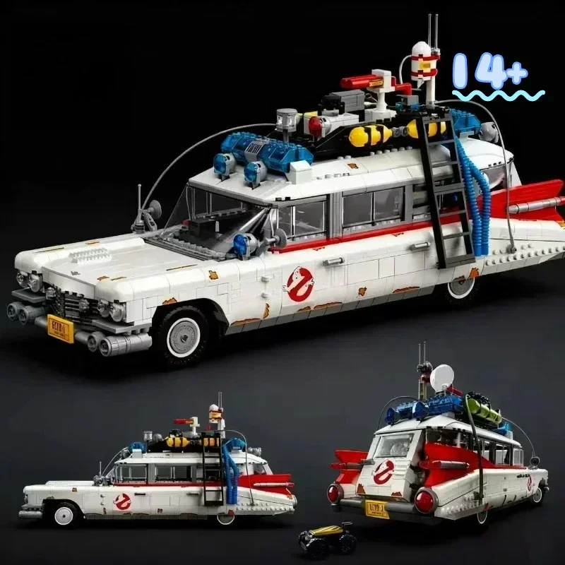 

Конструктор Disney 10274 «Призрачные охотники» Ecto1: Модель автомобиля для творческого оформления, игрушка для Хэллоуина и Рождества, в наличии
