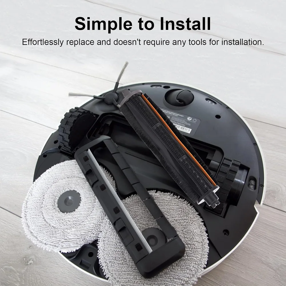 شريط فرشاة ABUD-Tricut مناسب لفرشاة Dreame الدوارة لـ Xiaomi X20 Pro/ X10+/ X20+/M30S/ M40/ H40، MOVA E30/P50 Pro Ultraz50 Ult