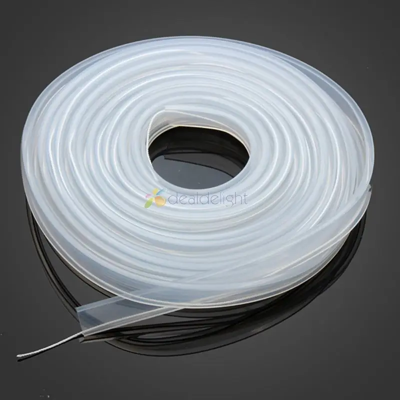 8mm 10mm 12mm 15mm Silicon tube For 5050 3528 3014 5630 ws2801 ws2811 ws2812b IP67 IP68 waterproof led strip light