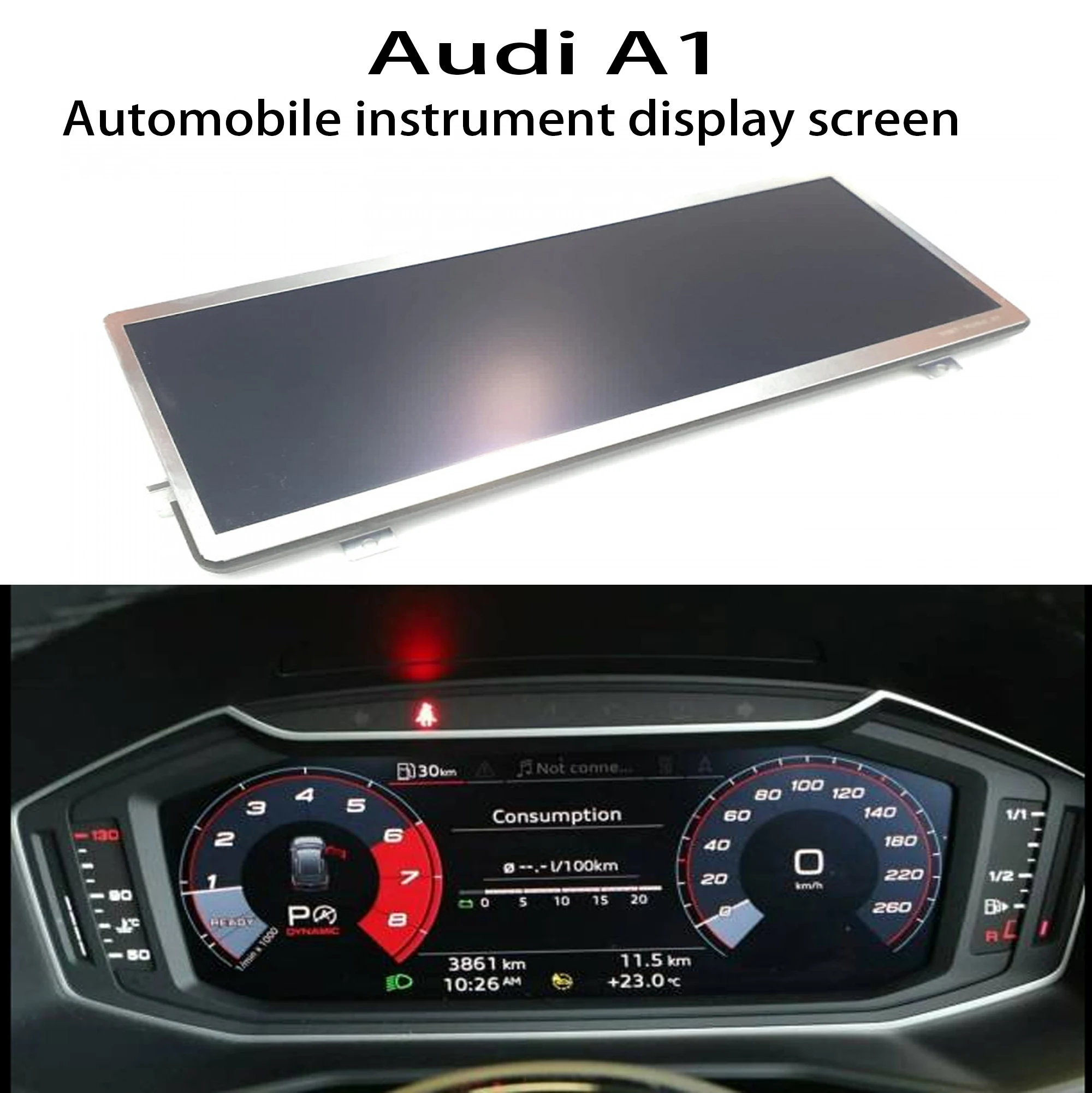 

LCD DISPLAY Automobile instrument Virtual Cockpit for Audi A1 2019-2022 Car navigation Display 10.3 inch