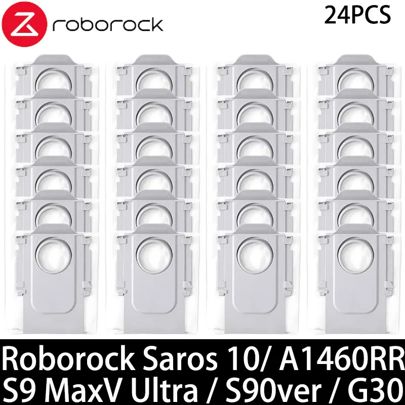 Roborock Saros 10/ A1460RR/ S9 MaxV Ultra / S90ver / G30 Vacuümonderdelen Hoofdrol Zijborstel HEPA-filter Mop Doek Stofzak