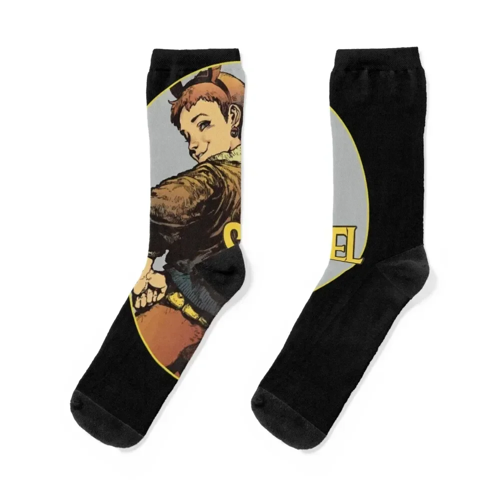 Squirrel Girl Fitted Socks anti-slip hiking snow compression Socks Girl Men's