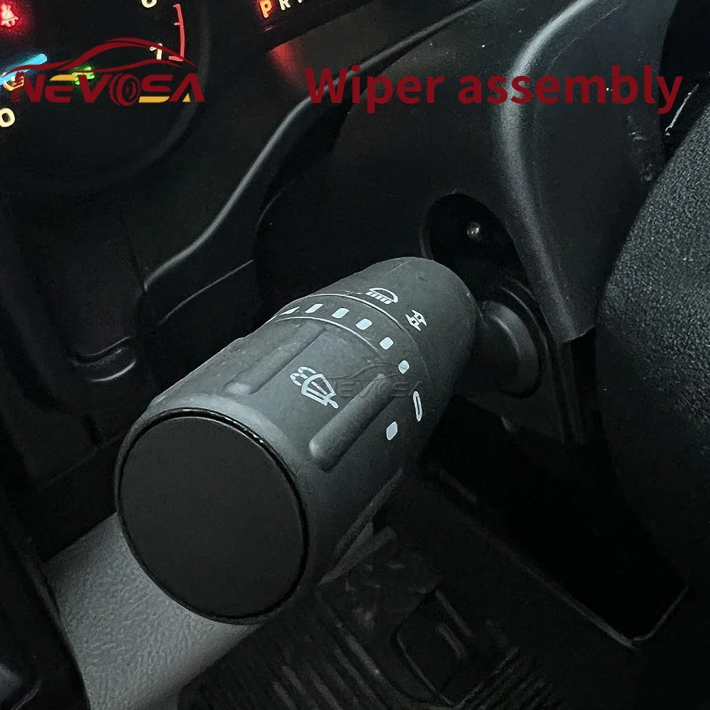 Steering Column For Ford F150 F250 F350 F-Series Super Duty Turn Signal Wiper Washer Adjuster Multi-Function Switch Assembly