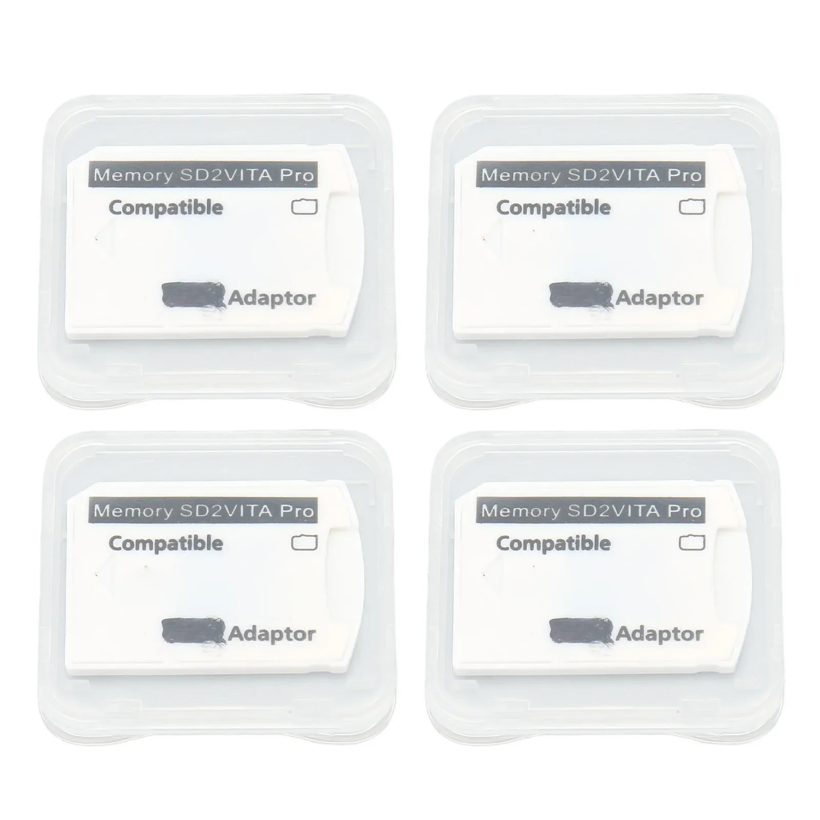 

4Pcs for Sony PSV Memory Card Adapter Micro Storage Card Adapter for PS Vita 1000 2000 for PS TV for PS Vita Memory Card Adapter