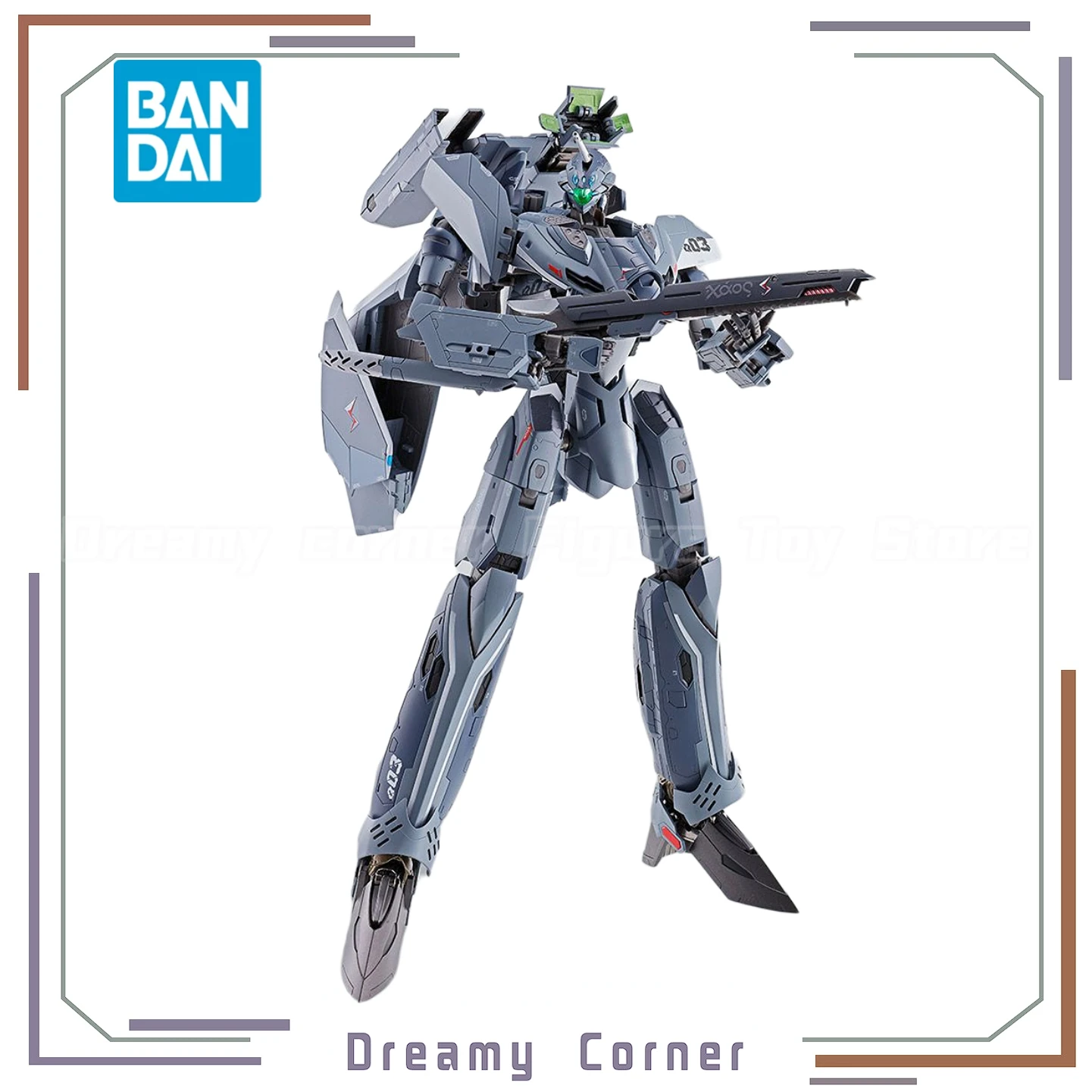 

【В наличии】Оригинальный Bandai DX Chogokin VF-31A Macross Delta Kairos готовая модель меха украшения