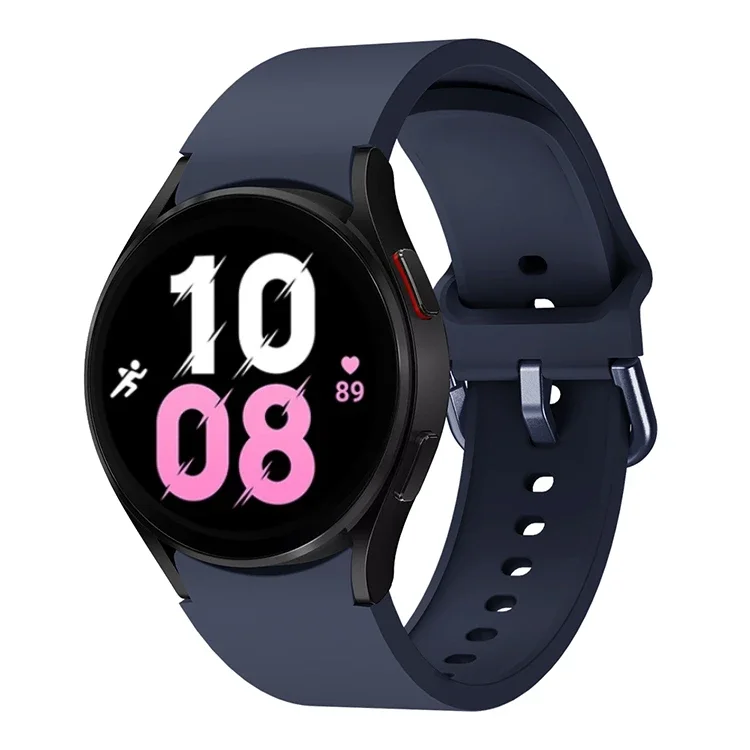 Silicone Strap For Samsung Galaxy Watch 7/6/5/4 44mm 40mm Pro 45mm Bracelet Wristband Galaxy Watch 6 4 Classic 46mm 47mm Correa