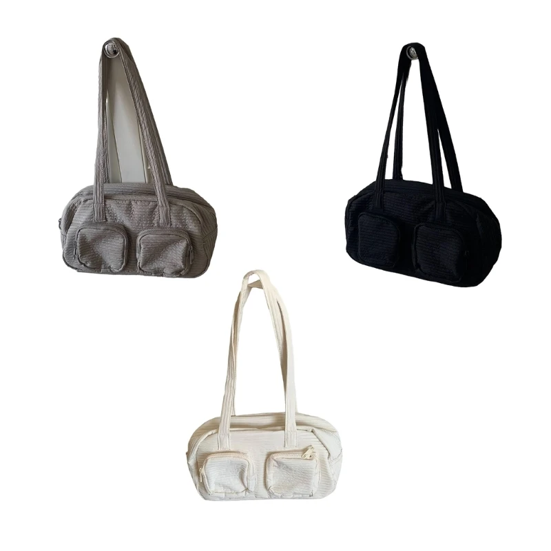

Korean Vintage Shoulder Bag Women's Casual Handbag Y2k Streetwear Underarm Bags