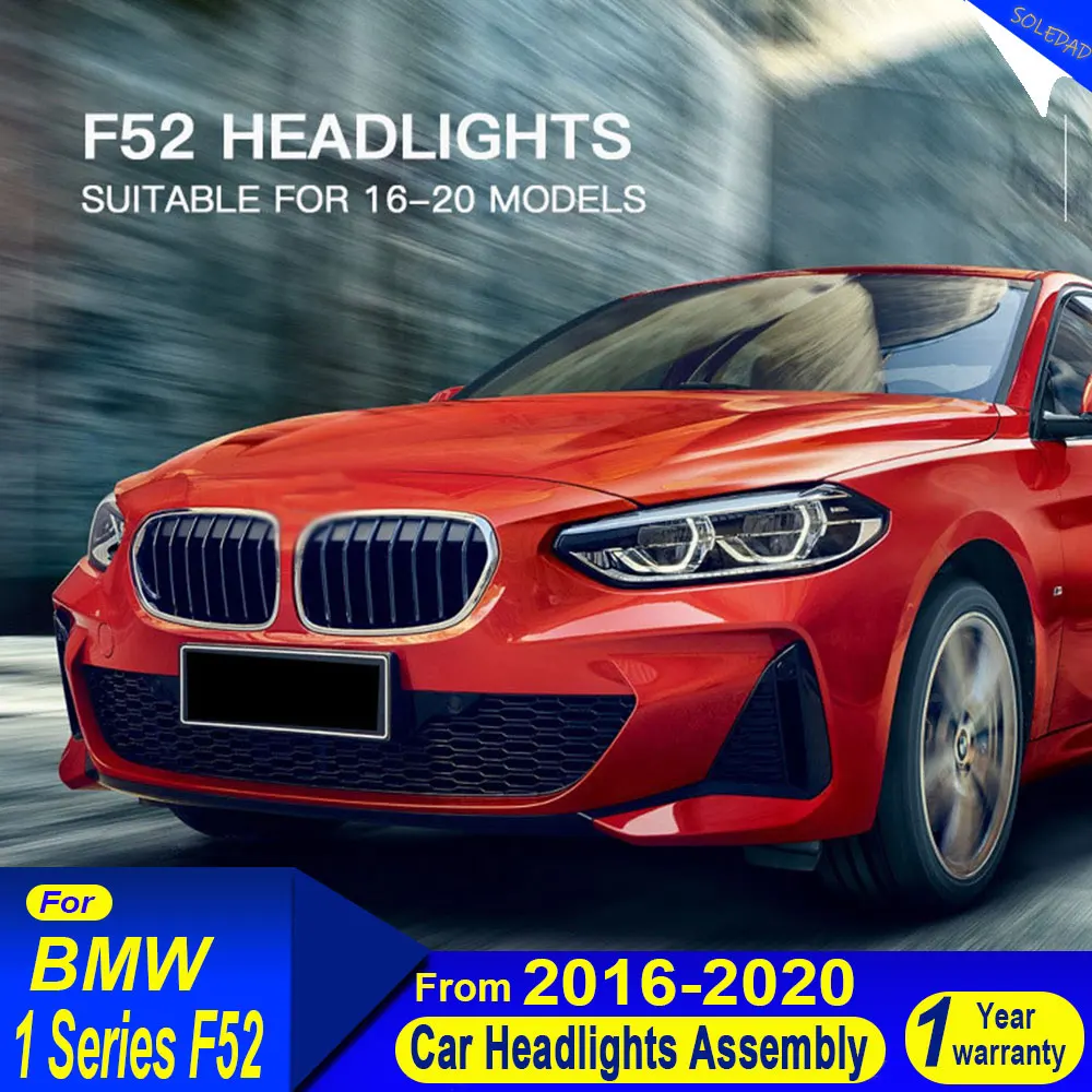 

Автомобильные светодиодные фары для BMW 1 серии F52 2015 2016 2017 2018 2020 фары DRL тормозные указатели поворота Plug and Play в сборе