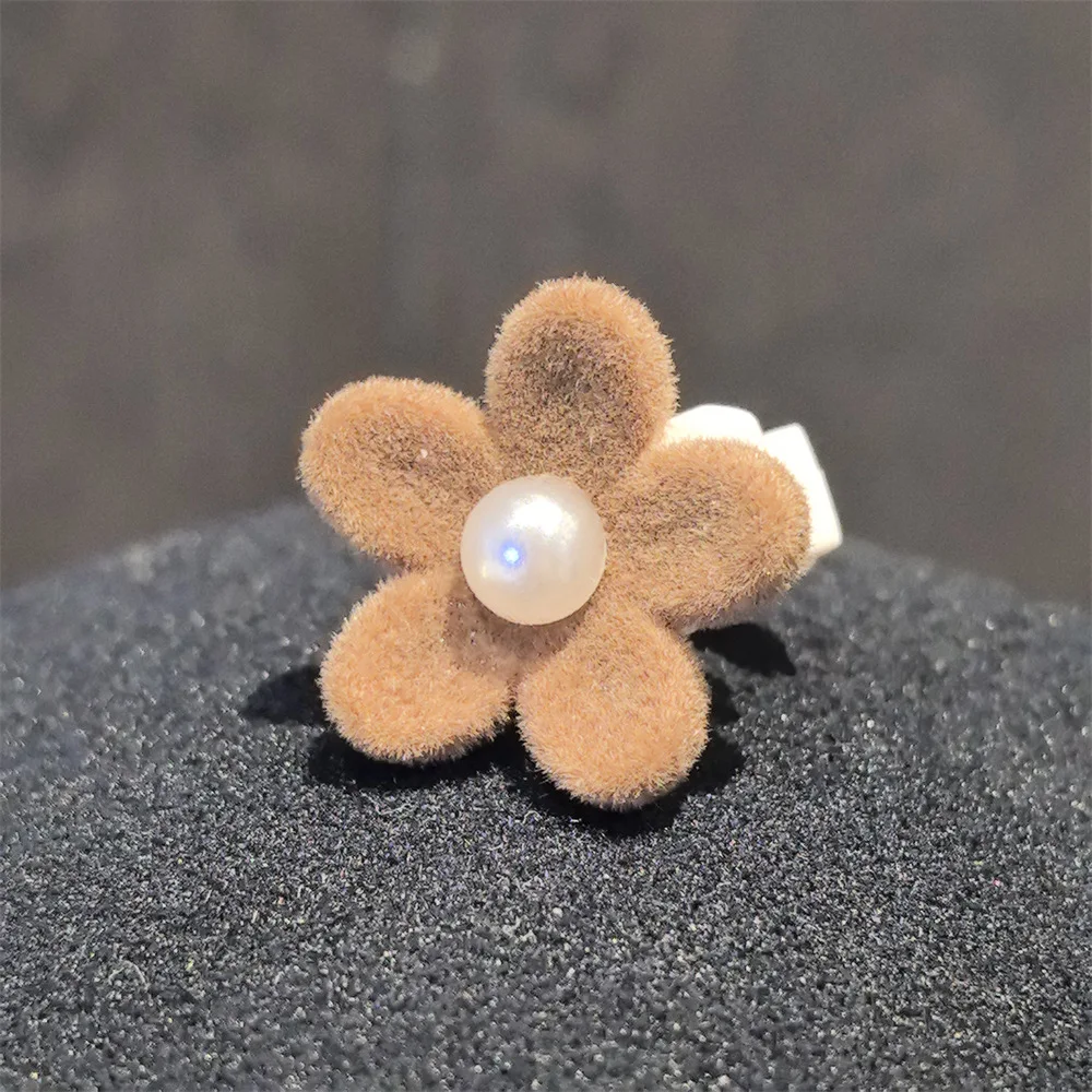 Shoe Charms Macaron Beaded Flocked Faux Pearl Flower Heart Lace Buckle for Girls Sneakers Spring Travel Lightweight