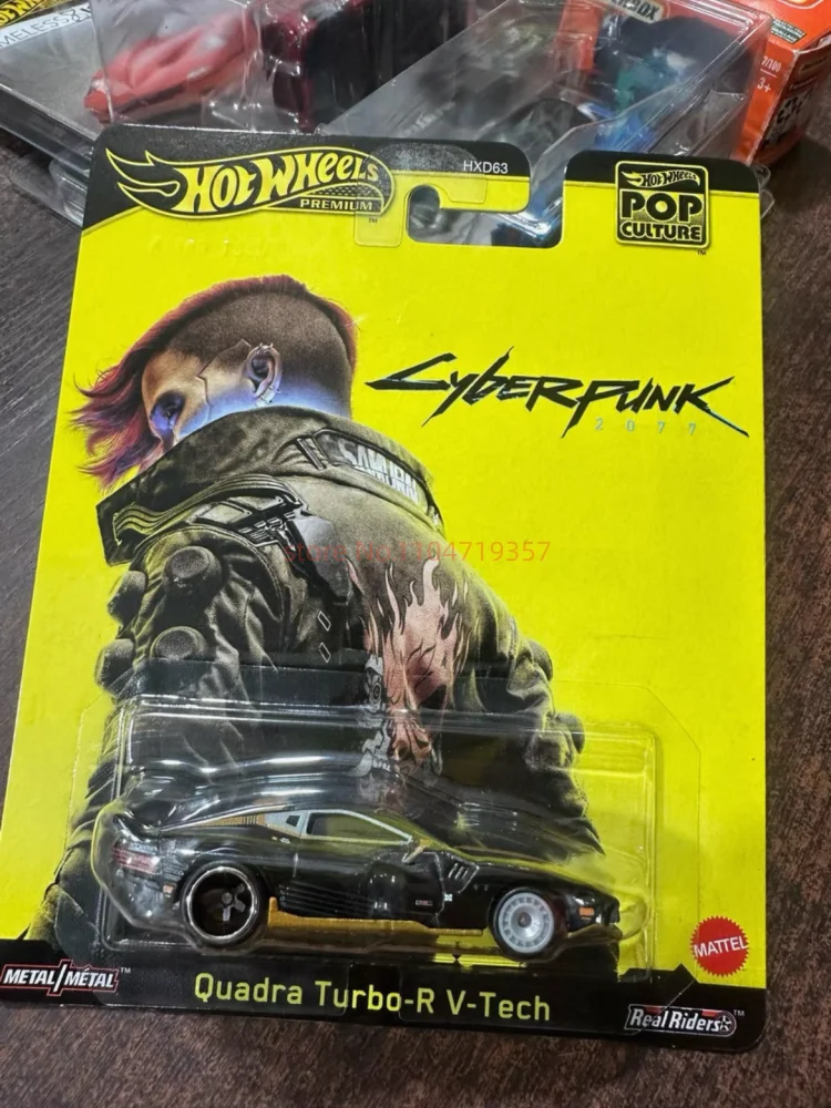 마텔 핫휠 1/64 팝 컬처 시리즈 Hxd63m 수집용 자동차 장난감 다이캐스트 차량 컬렉션 모델 자동차 장난감 크리스마스 선물