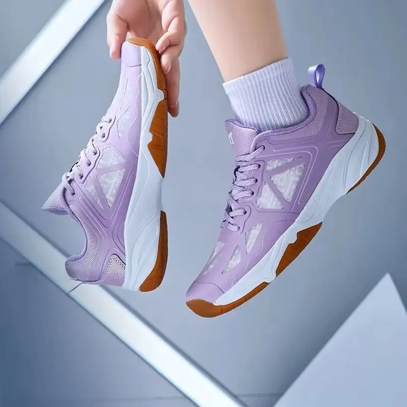 2026 New Trend Badminton Men Shoes Anti-Slip Sport Shoes Men Unisex Indoor Sports Shoes Men Top Quality Table Tennis Shoe Man
