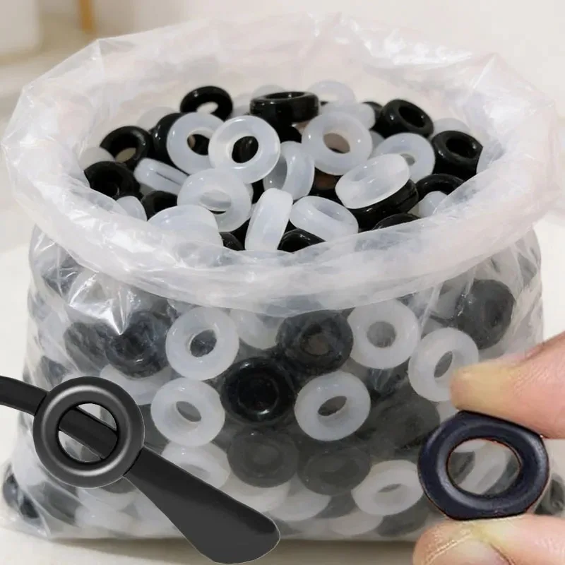 Silicone Glasses Anti-slip Round Ear Fastener Invisible Eyeglass Grip Holder Comfort Spectacle Eyewear Frame Accessory 안경 다리