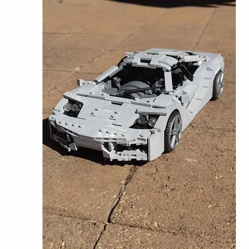 

MOC-91119 F1 Sedan Small Pellet Component Blocky Roadster Model 1033PCS Kids & Boys Birthday Gift DIY Christmas Toy Gift