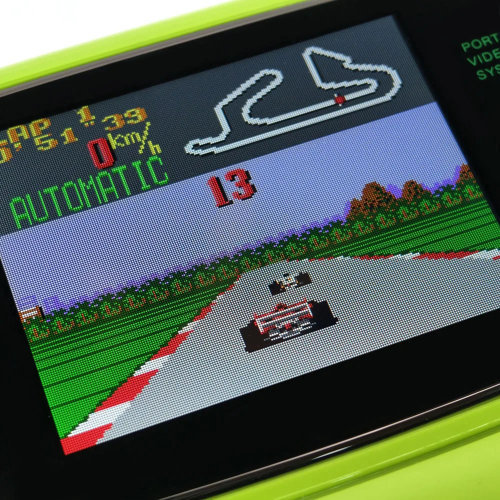 3.5 بوصة لـ SEGA Game Gear مغلفة HD Retro Pixel IPS LCD Kit مع غلاف مخصص سهل التركيب لوحدة التحكم SEGA GG #3