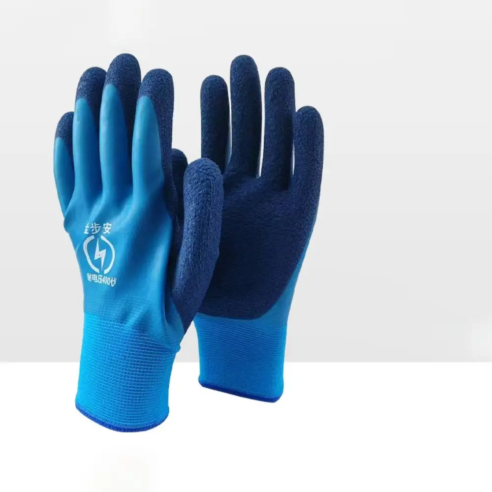 Guantes aislantes para electricista de alta elasticidad, protectores de seguridad para pantalla táctil, guantes protectores para electricista, antielectricidad