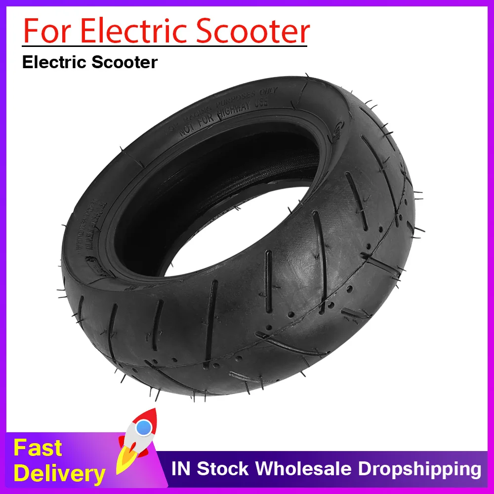 

11 inch 110/50-6.5 Rear Vacuum Tire For Electric Scooter Thickened Wear-resistant Outer Tyre Replacement Accessories