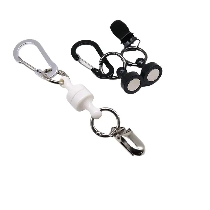 Golf Magnetic Putter Keeper Cover Holder Anti-Lost Waist Clip Golf Ball Towel Glove Hanger Gripper Hook Rounding Gift Accessori - view 6