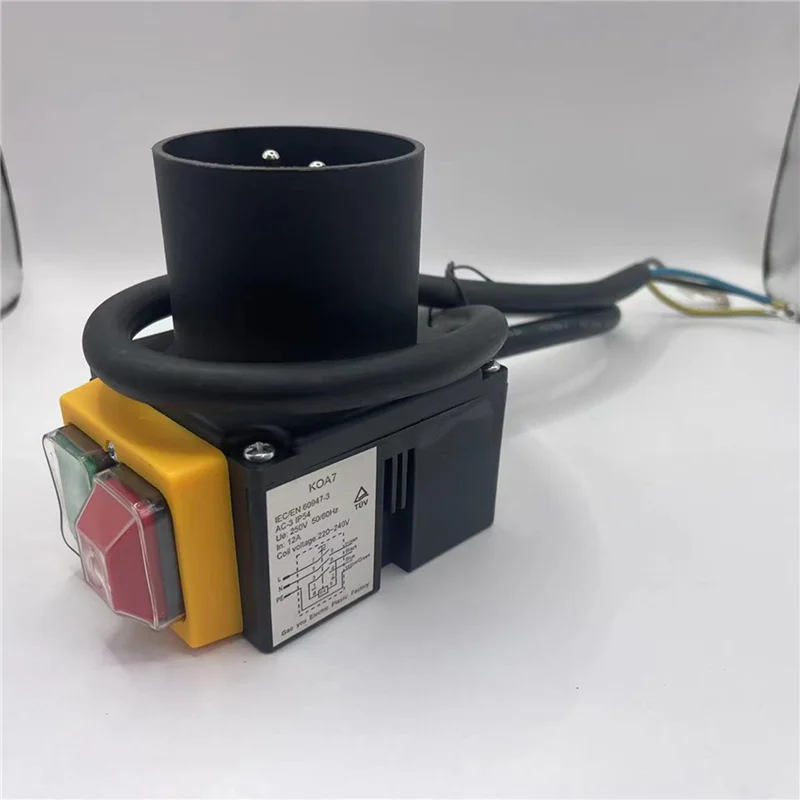 

ABKS-2X KOA7 250V 12A Wood Splitting Machine Electromagnetic Button Switch HCK3T Log Cutting Machine