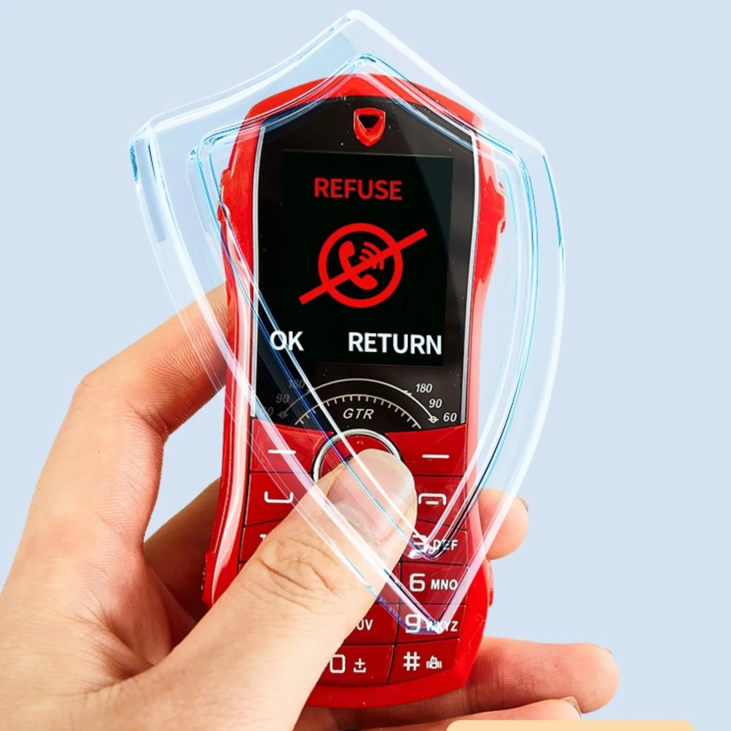 Unlocked Cute Car Toy Feature Phone For Kids Button Mobile Two Sim Cards Blacklist Small Size Low Radiation Cheap For Student