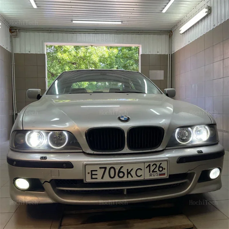 20W White LED Angel Eye Halo Ring Light Bulbs Lamp Fit For BMW E87 E39 M5 E60 E61 E63 E64 M6 E65 E66 E83 X3 E53 X5 2000-2008