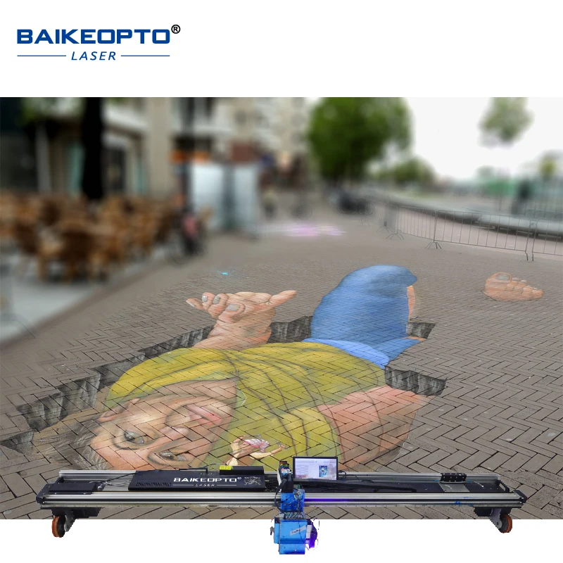 

BK-UV64F AI UV Floor Printer Fast Printing Speed 64 sqm Per Hour 11.6" Touchscreen Ink Monitoring Easy Installation