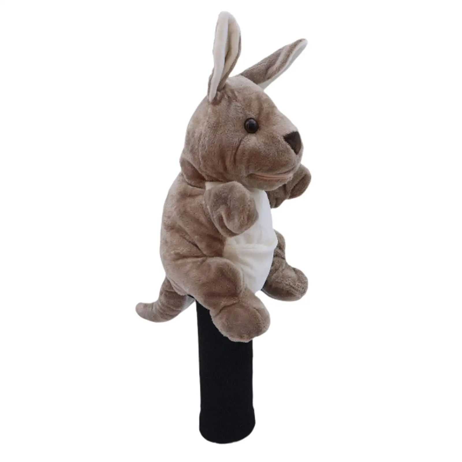 Animal Doll Golf Driver Wood Head Cover Club Head Cover Stuffed Knitted Golf Supplies Scratch Resistant Cute Golfer Sleeve